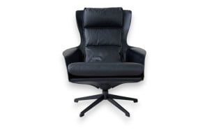 Poltrona Cab Lounge en cuir noir (Offre Expo) Cassina - 7