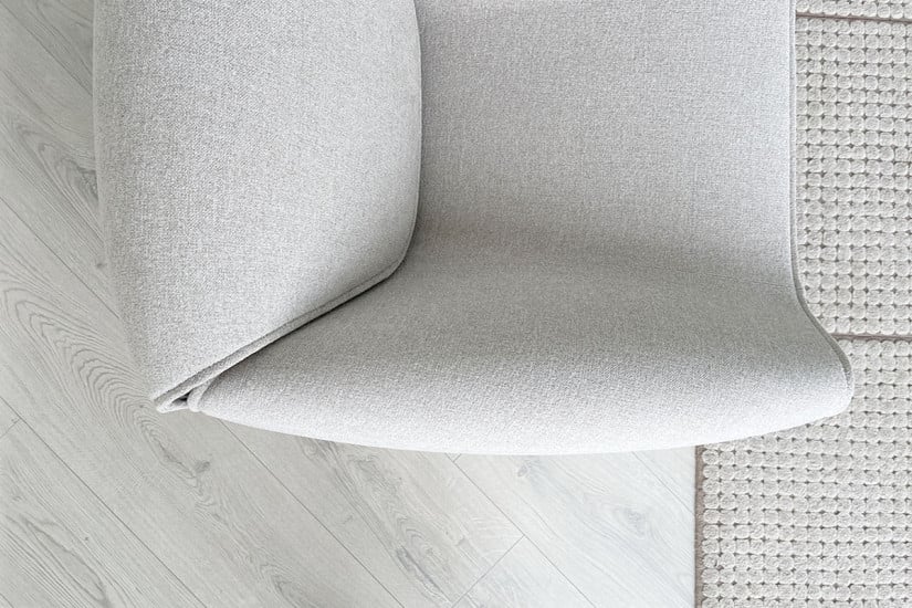 Fauteuil Le Club en tissu sable (Offre Expo) Poliform - 3