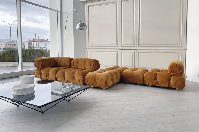 Camaleonda Orange Fabric Sofa (Expo Offer) B&B Italia - 3