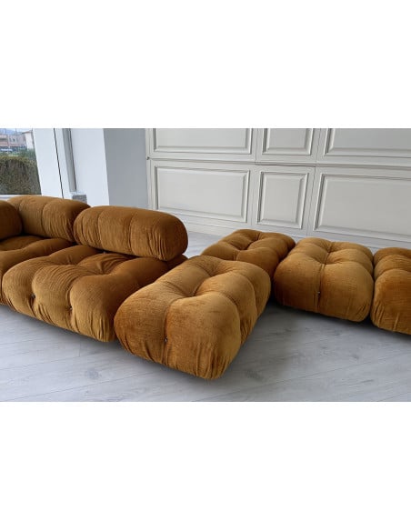 Divano Camaleonda in tessuto arancione (Offerta Expo) B&B Italia - 4