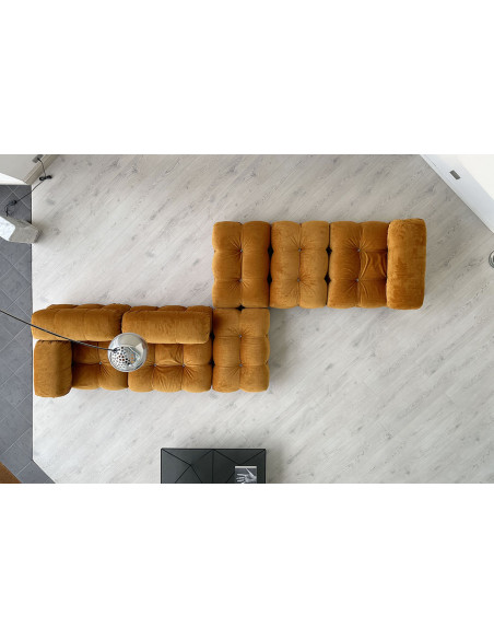 Divano Camaleonda in tessuto arancione (Offerta Expo) B&B Italia - 5