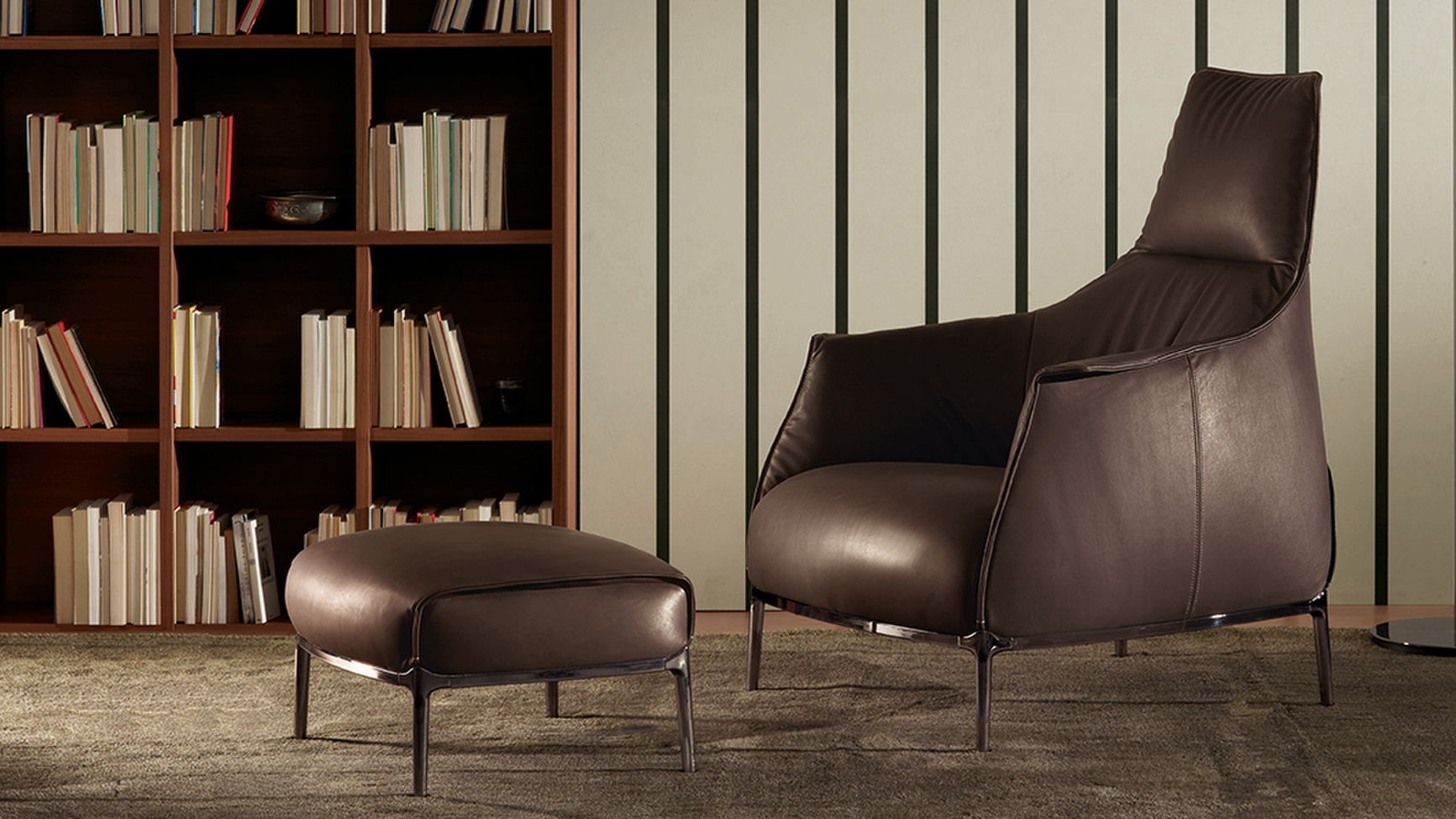 Archibald Armchair by Poltrona Frau