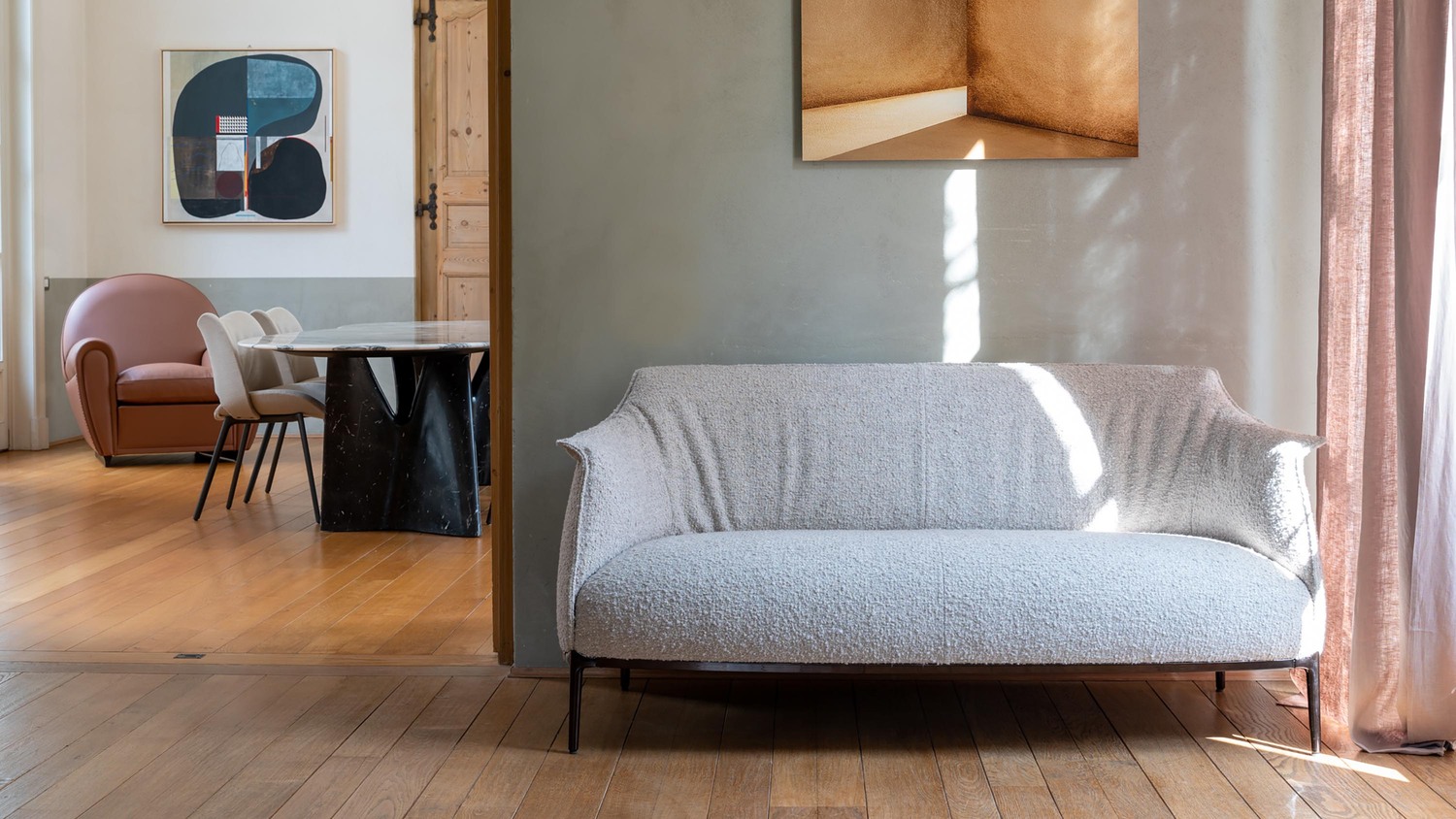 Archibald Sofa by Poltrona Frau