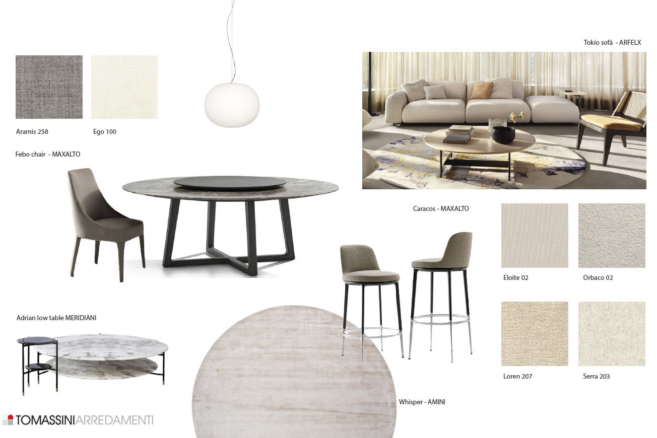 Penthosue Floorplan by Tomassini Arredamenti