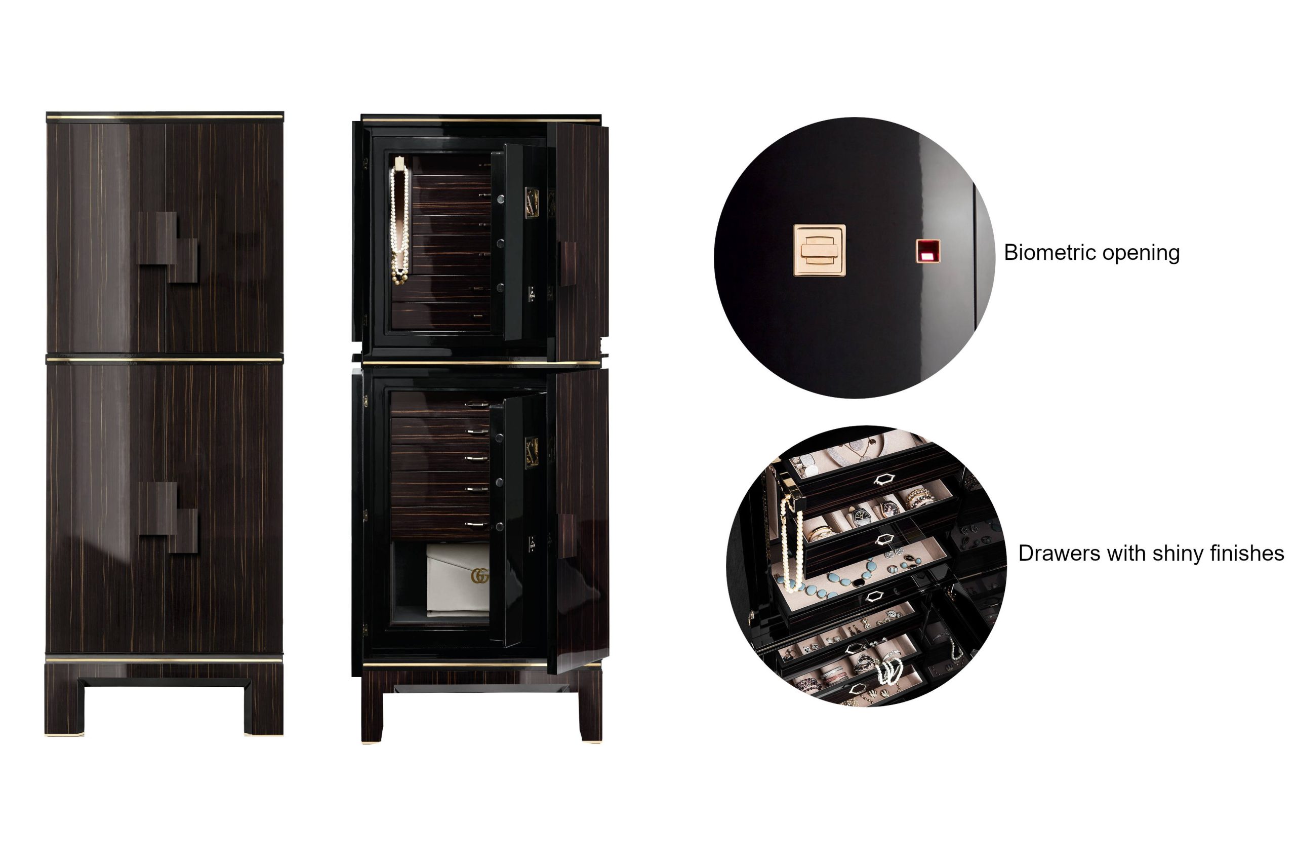 Magia Armoire in Ebony by Agresti