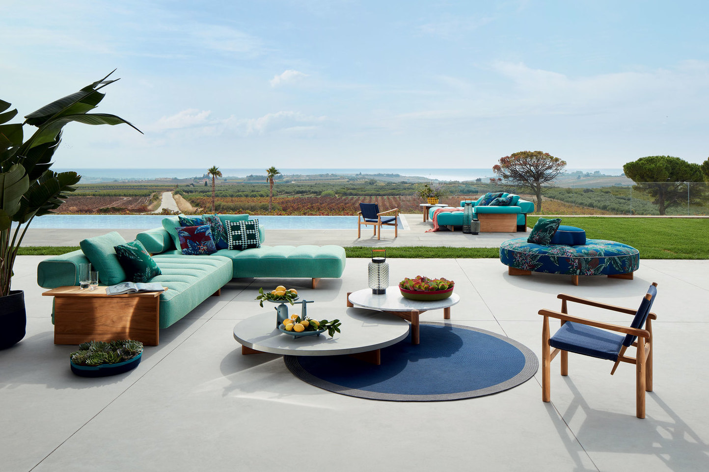 Divano per esterno Sail Out by Cassina